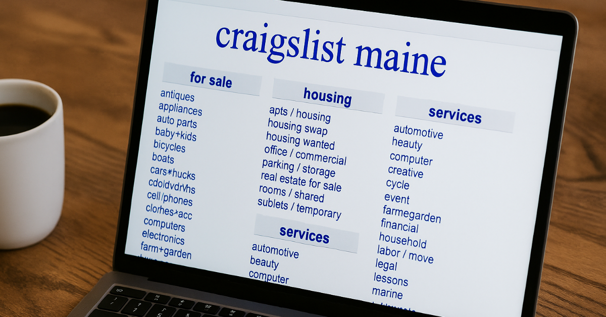 Craigslist Maine