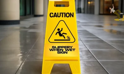 Slippery When Wet Signs Prevent Disasters