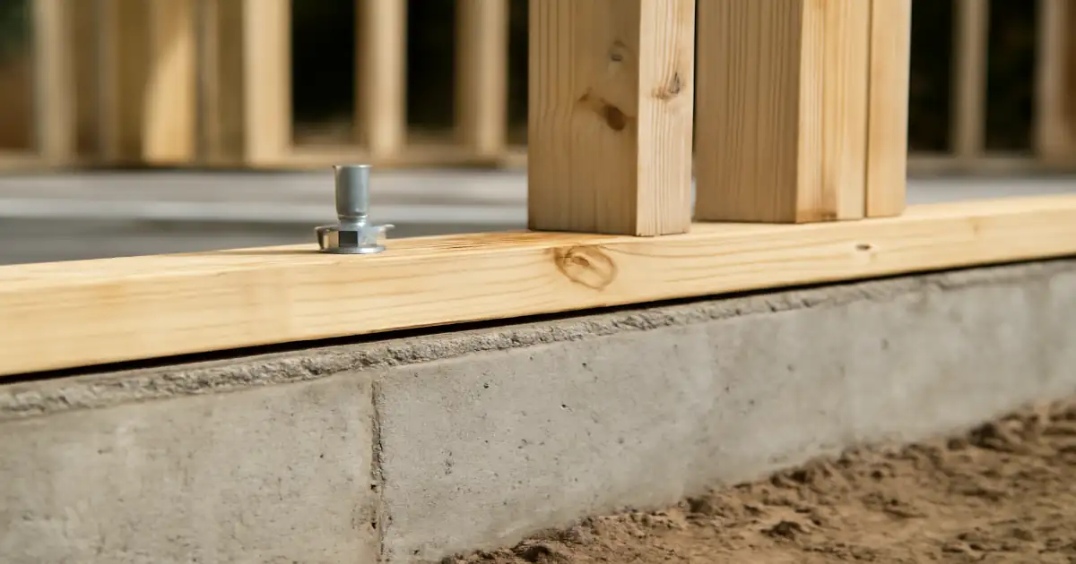 Sill Plates for a Stronger, Safer Home
