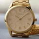 Shop Coach Gold Bracelet Watch